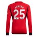Günstige Manchester United Jadon Sancho #25 Heim Fussballtrikot 2023-24 Langarm